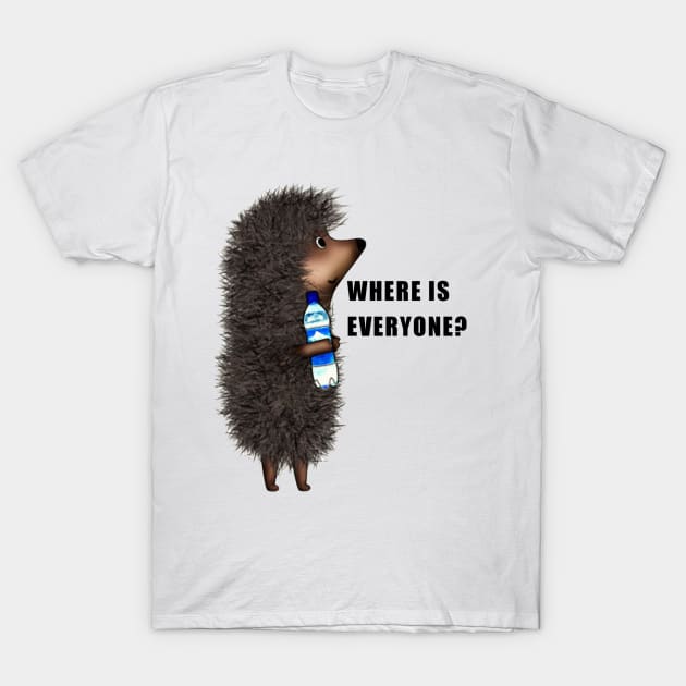 Hedgehog T-Shirt by Alpan